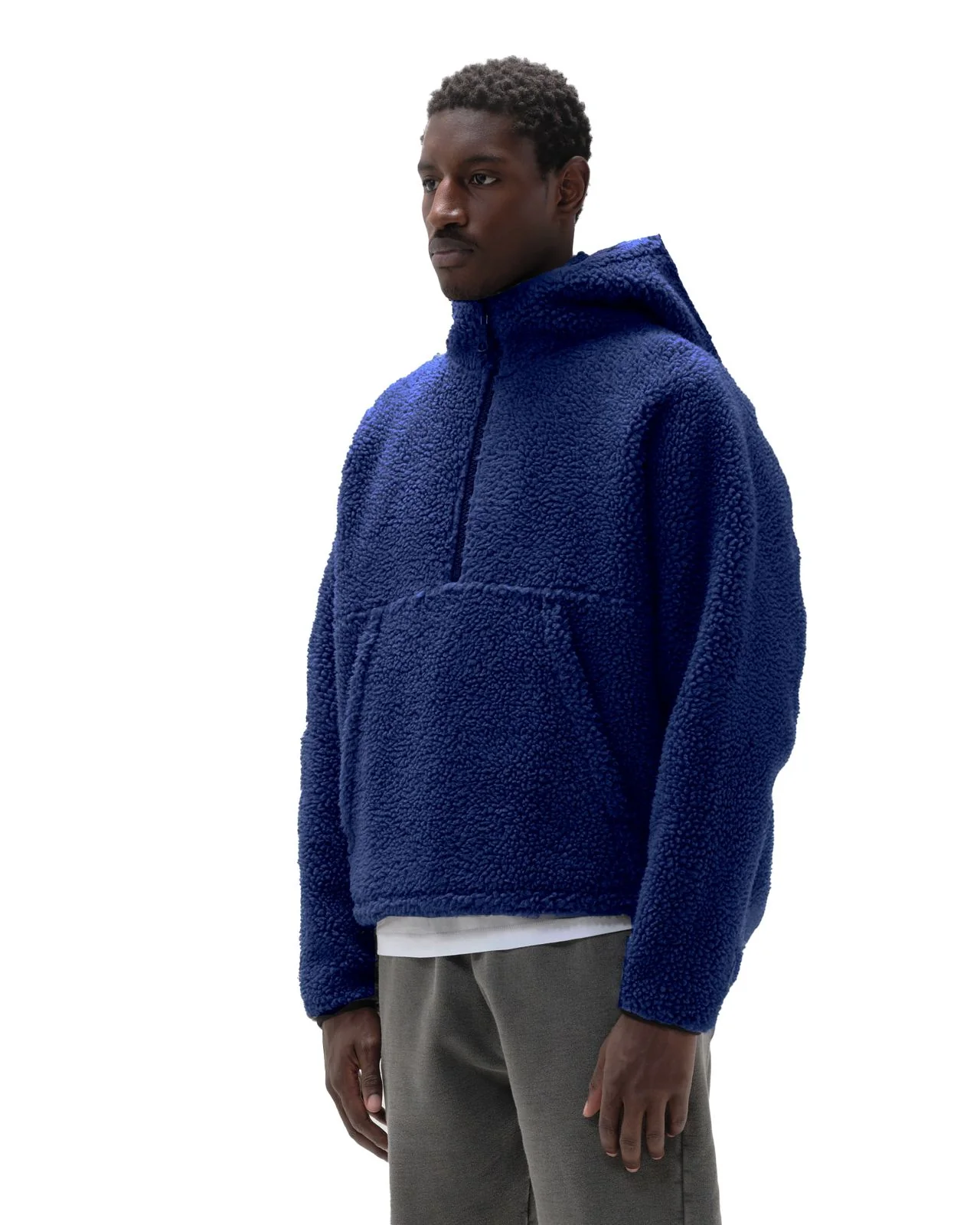 Polar Fleece Half-Zip Hoodie - Image 9