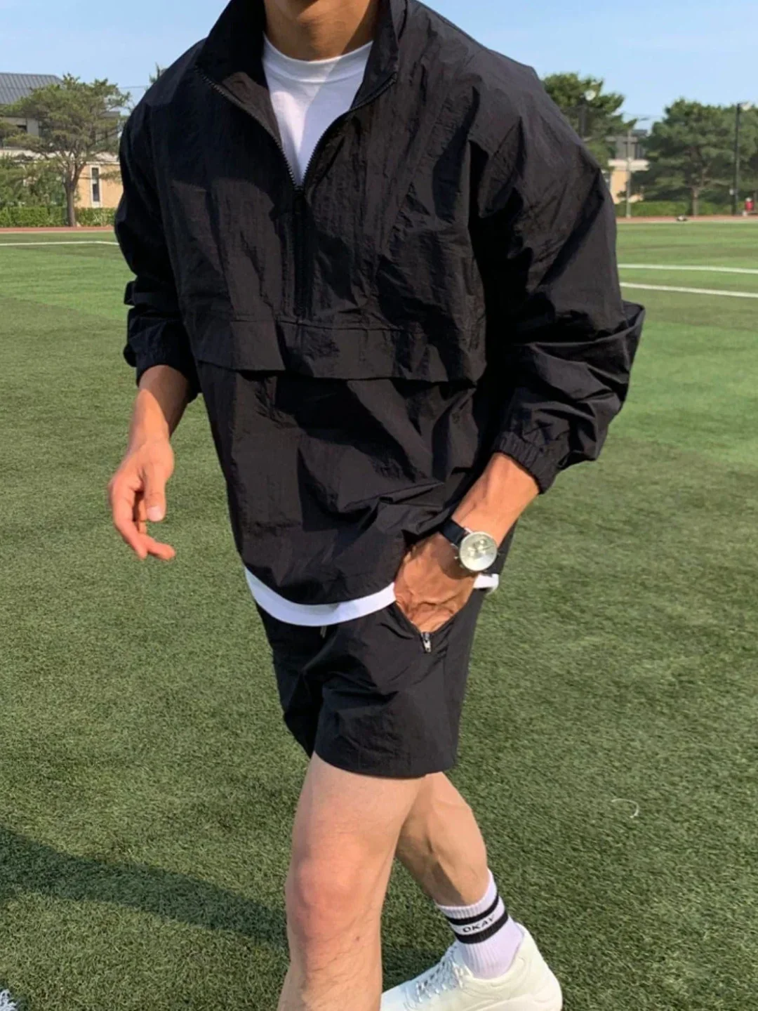 Sports Windbreaker Jk & Shorts - Image 4