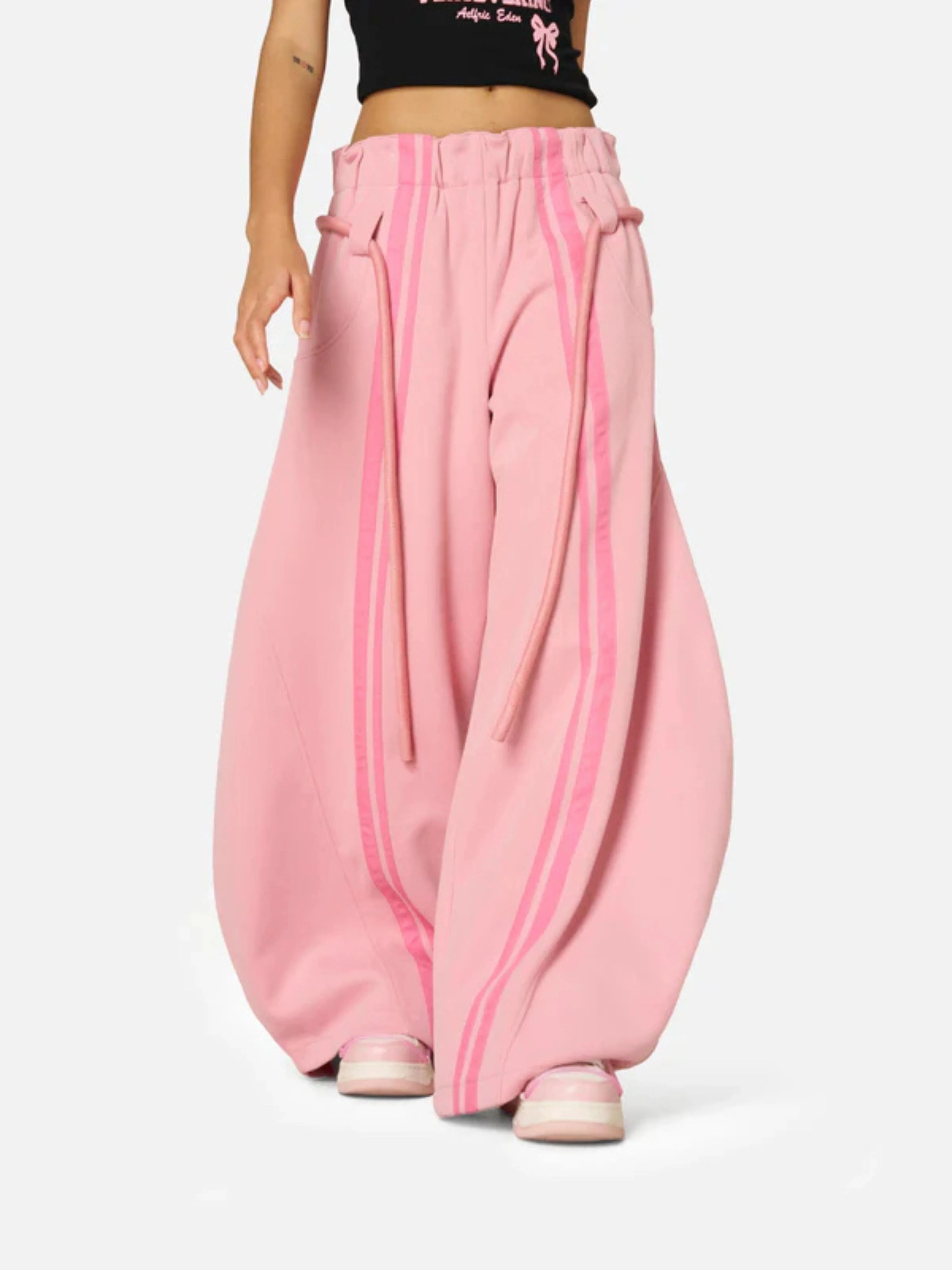 Stripe Baggy Barrel Sweatpants - Image 7