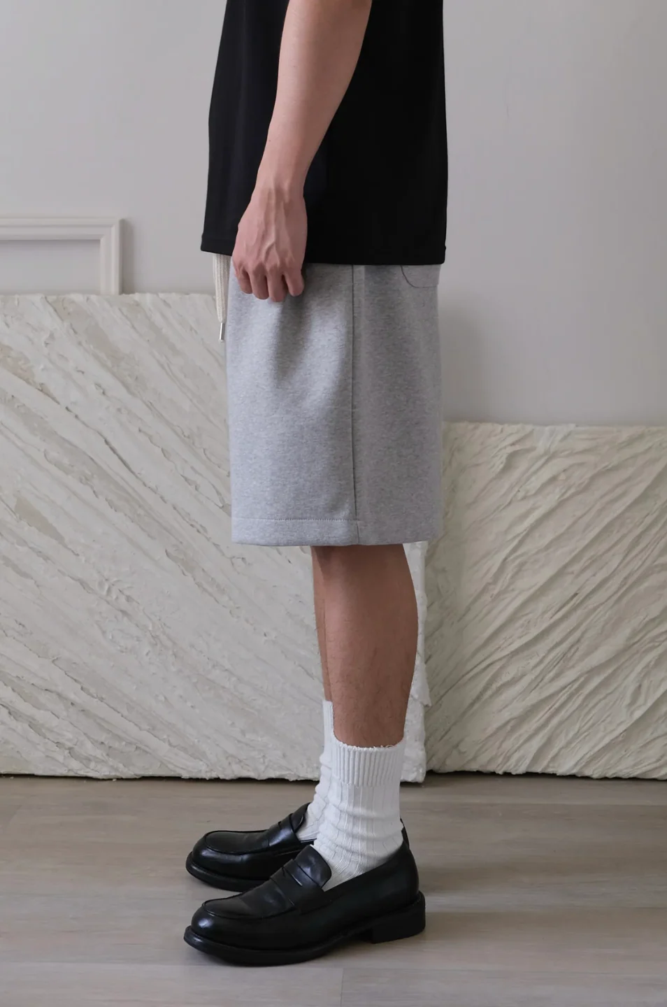 Sweat Shorts With Cotton Belt - Image 10